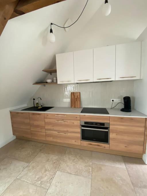 Domaine De La Quenouille - Appartement B เปโรนน์ ภายนอก รูปภาพ